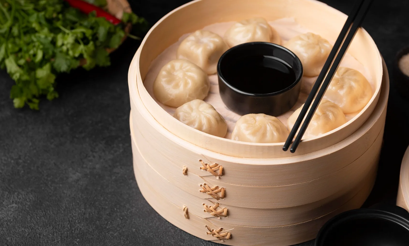 Modern Vegan Dim Sum Gathering in Echo Park